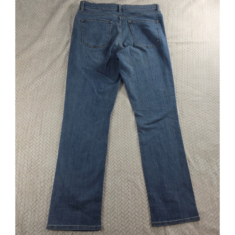 Denizen from Levi's Women 8 Blue Straight Jeans High Rise Stretch Medium Wash - Picture 5 of 11
